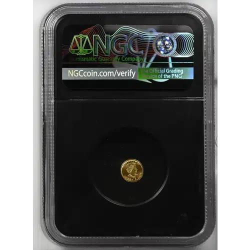 2015 - 1g Maple Leaf Gold .9999 - Canada G50C - NGC MS70